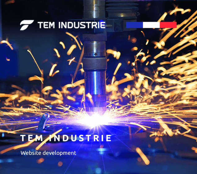 Website development TEM Industrie